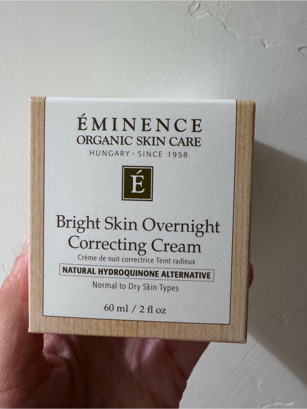 Eminence Bright Skin Overnight Correcting Cream